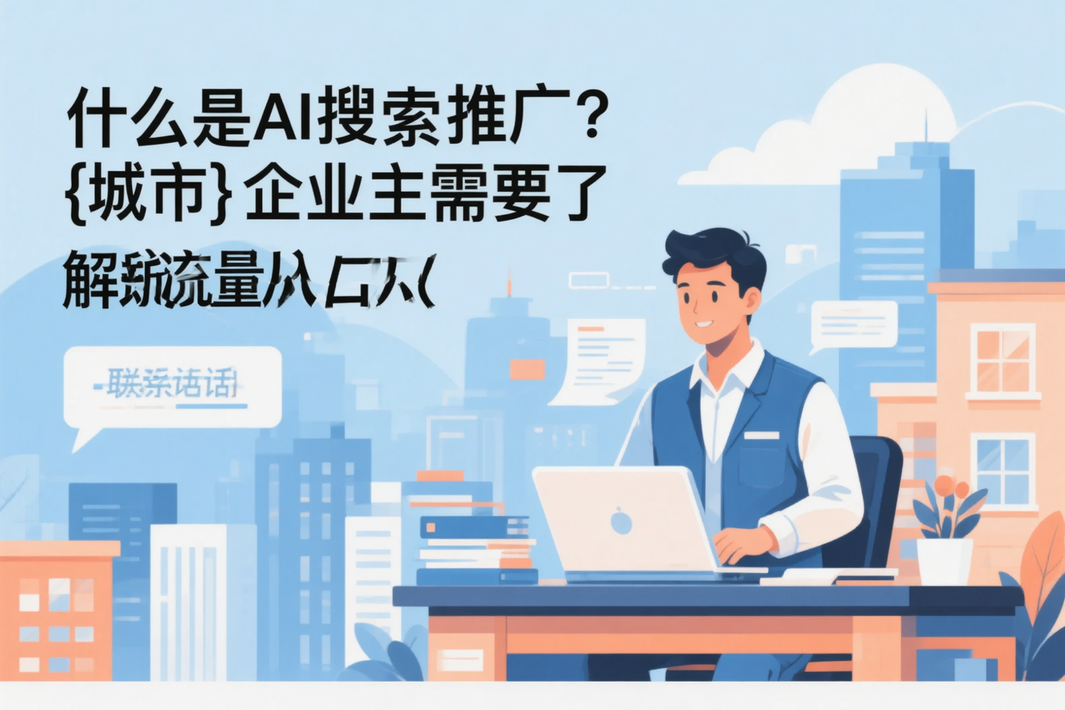 什么是AI搜索推广?绍兴企业主需要了解的新流量入口