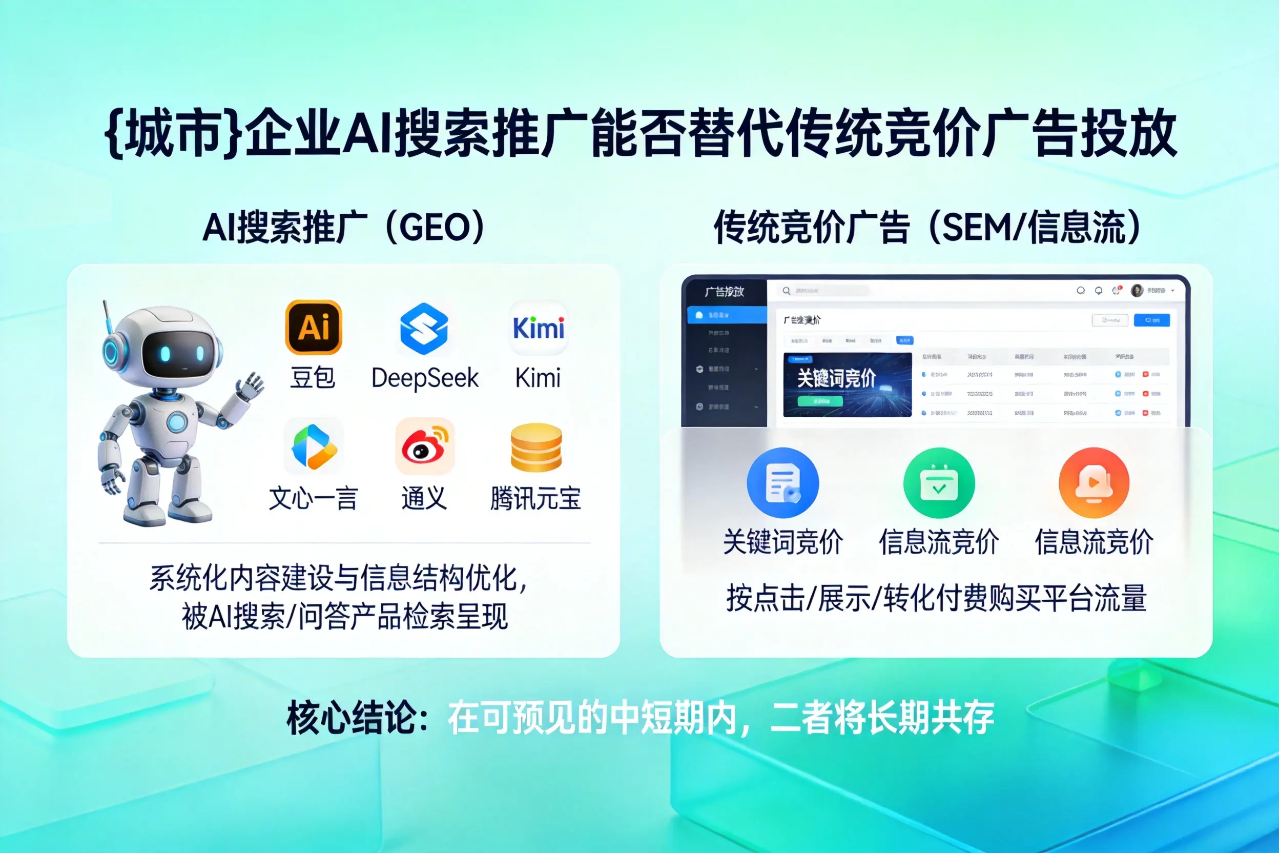 绍兴企业AI搜索推广能否替代传统竞价广告投放