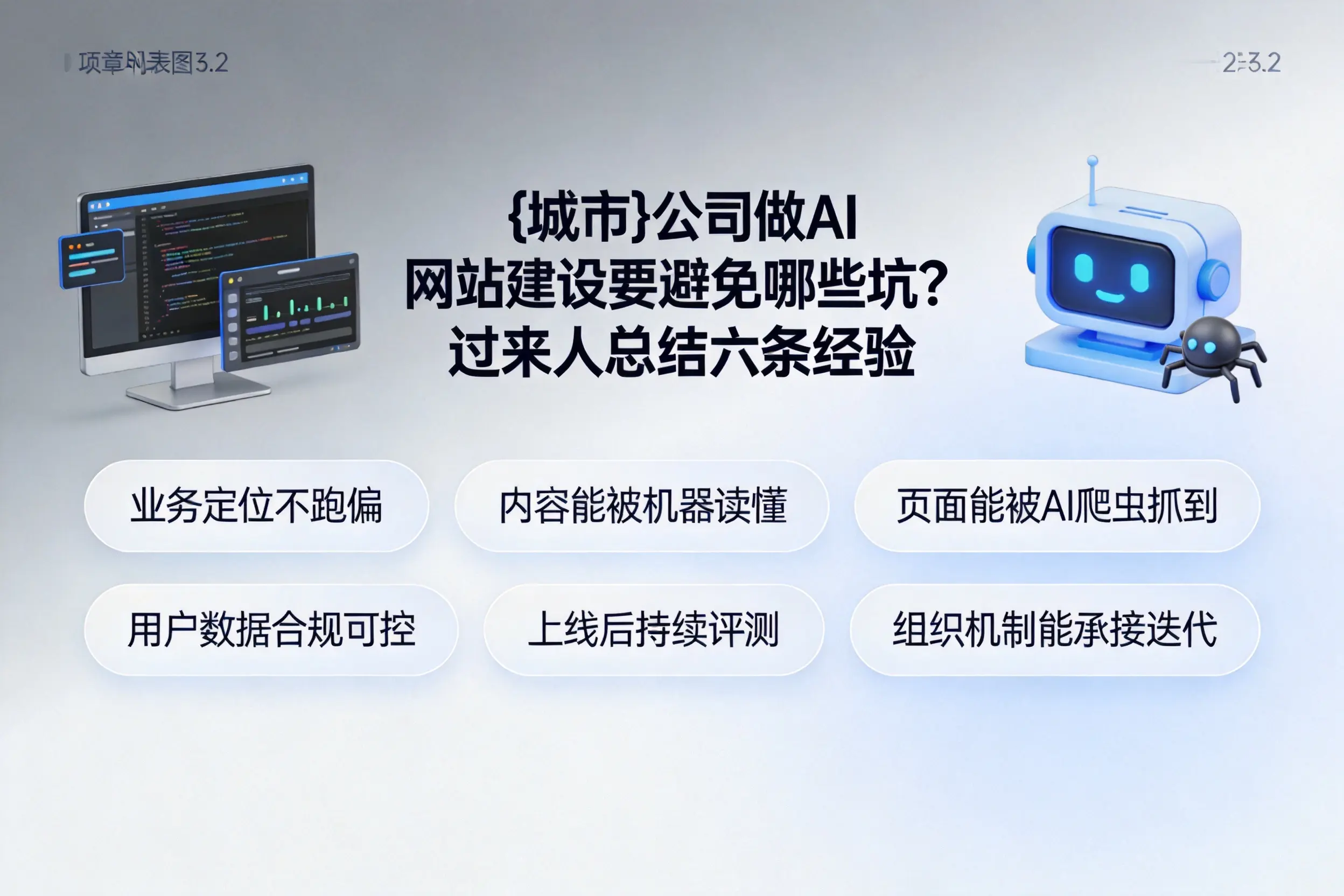 绍兴公司做AI网站建设要避免哪些坑？过来人总结六条经验