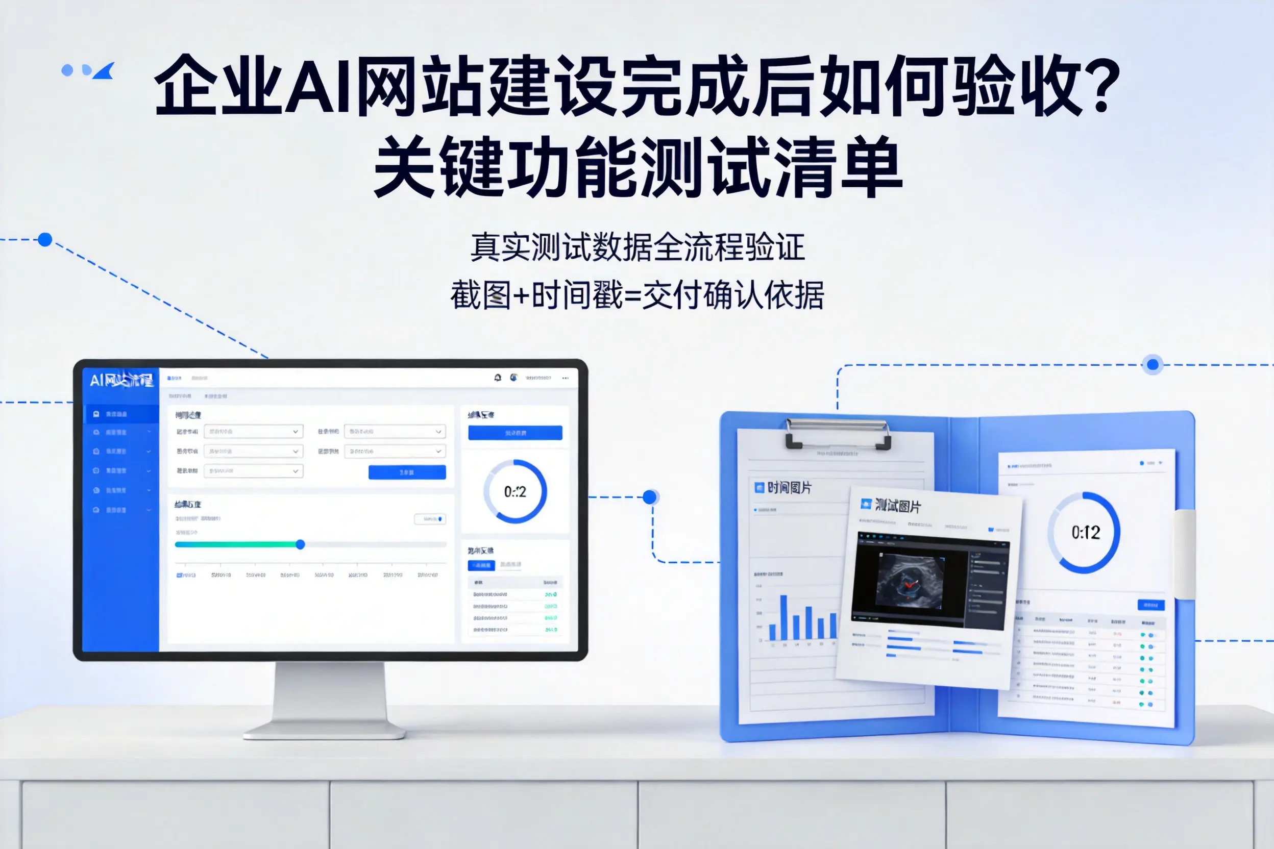绍兴企业AI网站建设完成后如何验收？关键功能测试清单