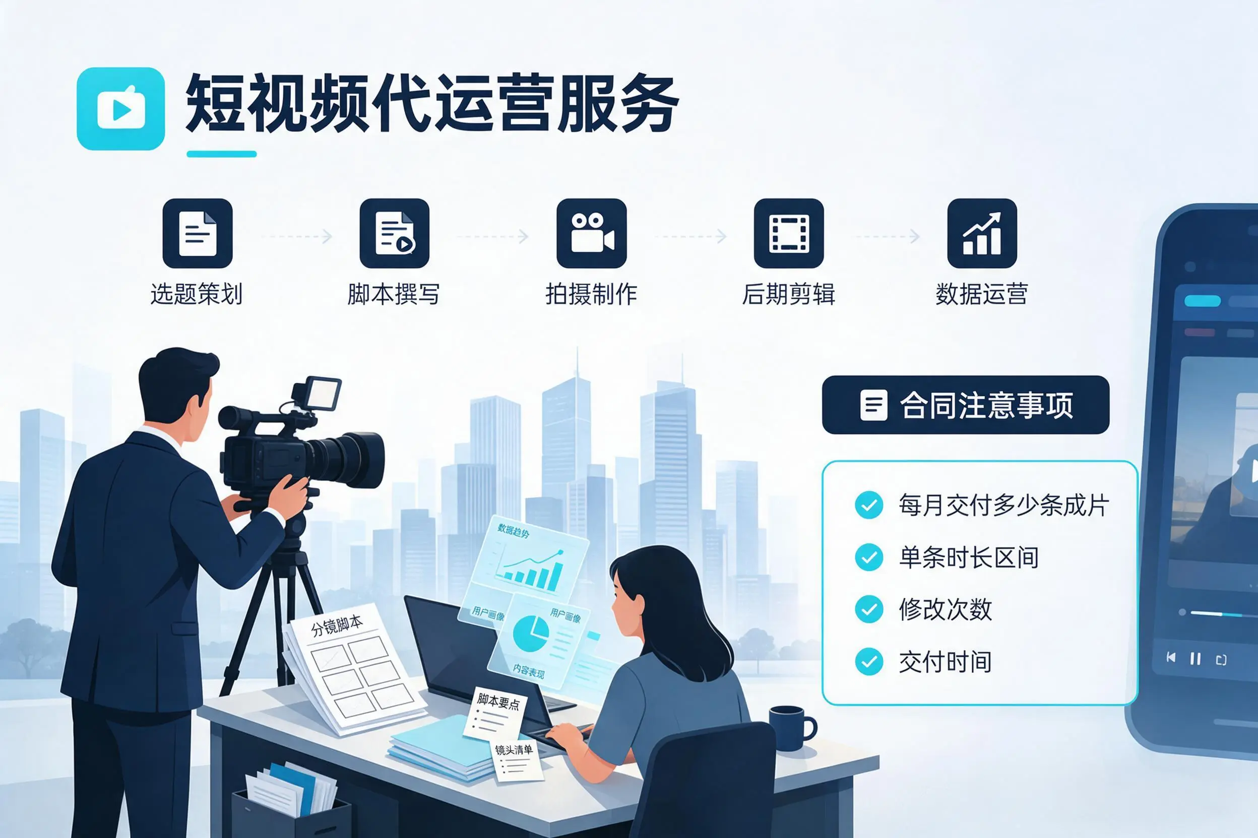 短视频代运营包含哪些服务？绍兴企业常见问题科普