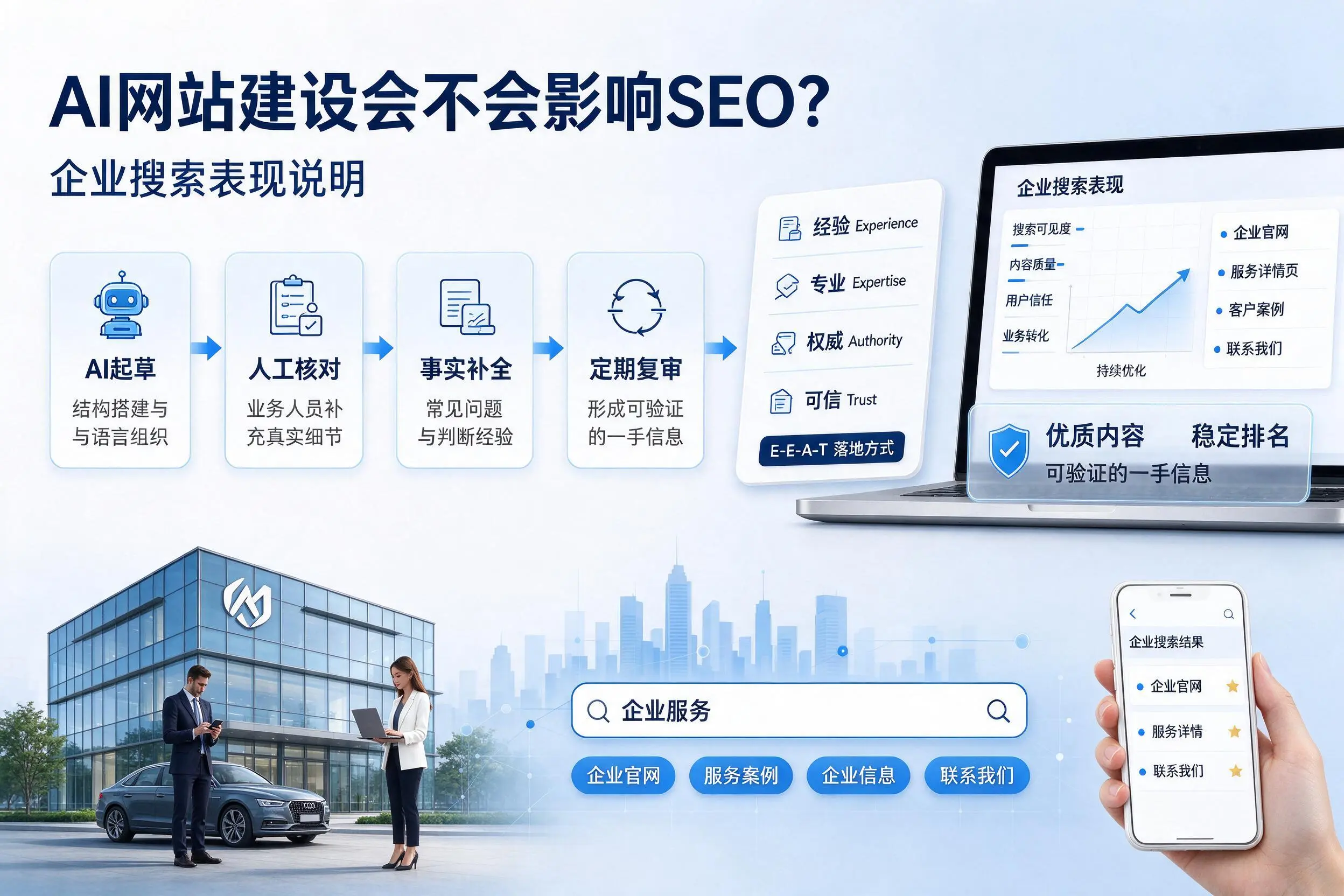 AI网站建设会不会影响SEO?绍兴企业搜索表现说明