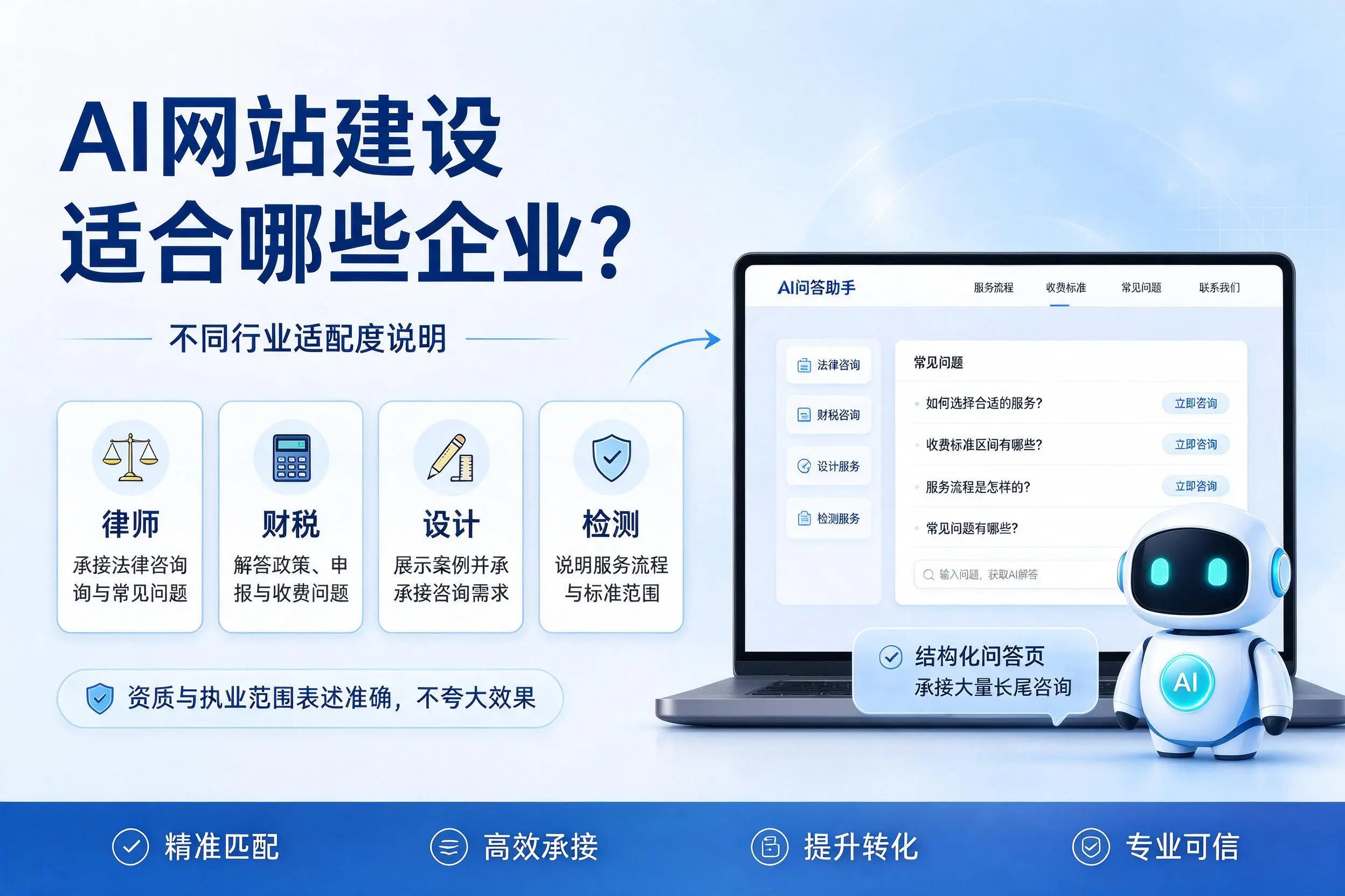 AI网站建设适合哪些企业？绍兴不同行业适配度说明