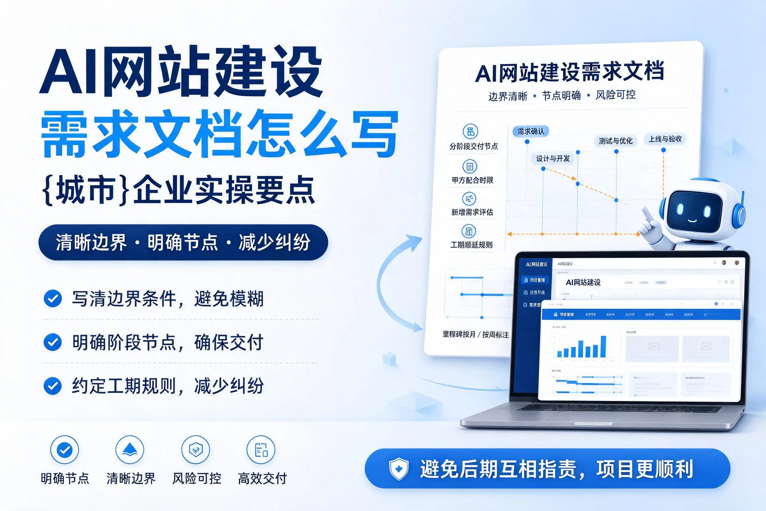AI网站建设需求文档怎么写,绍兴企业实操要点